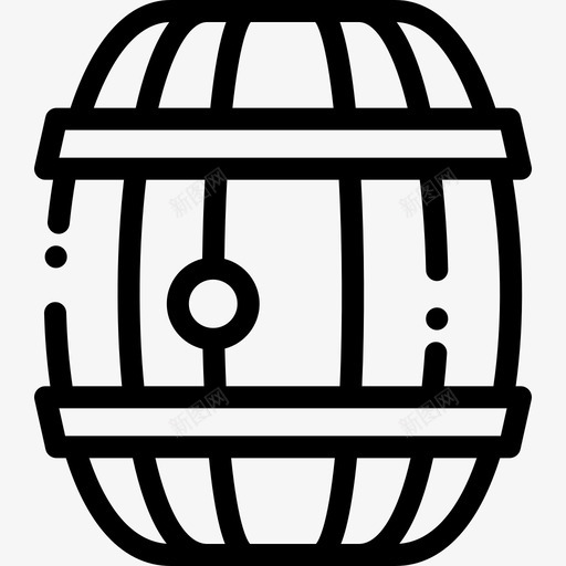桶装啤酒9直筒图标svg_新图网 https://ixintu.com 啤酒9 桶装 直筒