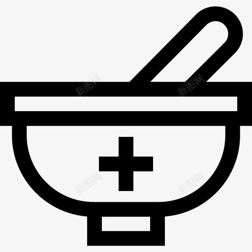砂浆药房27填充图标svg_新图网 https://ixintu.com 填充 砂浆 药房27