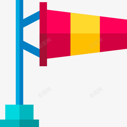 Windsock天气170填充图标svg_新图网 https://ixintu.com Windsock 填充 天气170