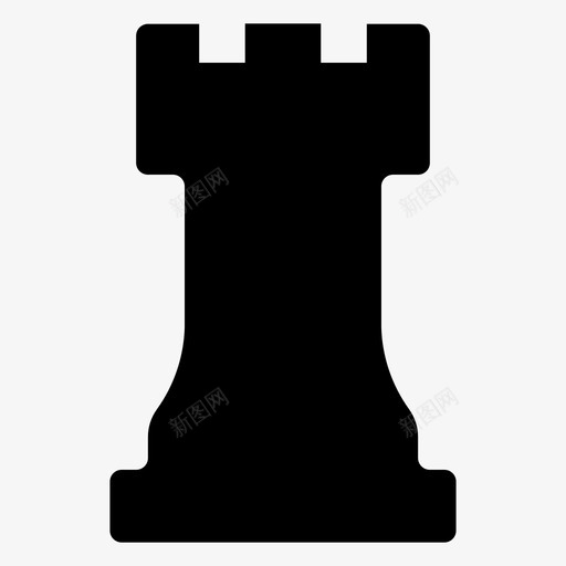车城堡游戏图标svg_新图网 https://ixintu.com 一块 国王 城堡 游戏 车