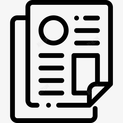 版式编辑16线性图标svg_新图网 https://ixintu.com 版式 线性 编辑设计16