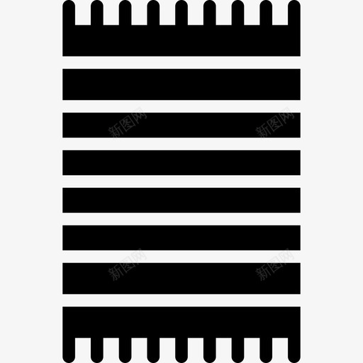 毯子夏季时间4填充图标svg_新图网 https://ixintu.com 填充 夏季时间4 毯子