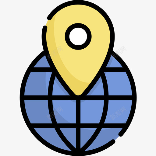 占位符市场营销55线性颜色图标svg_新图网 https://ixintu.com 占位符 市场营销55 线性颜色