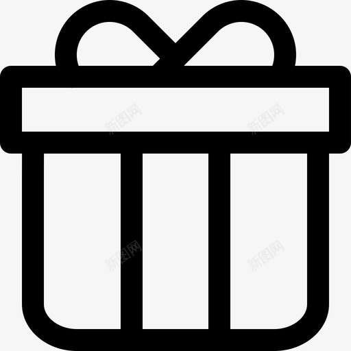 待收货礼盒svg_新图网 https://ixintu.com 待收货礼盒
