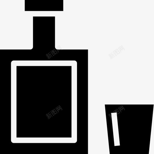 白兰地喝15杯加满图标svg_新图网 https://ixintu.com 加满 喝15杯 白兰地
