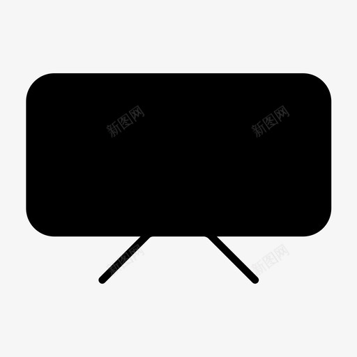 板板演示教室图标svg_新图网 https://ixintu.com 学习板 教学 教室 板 板演示 用户