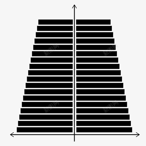 人口金字塔年龄比人口比图标svg_新图网 https://ixintu.com 人口比 人口金字塔 年龄比 性别比