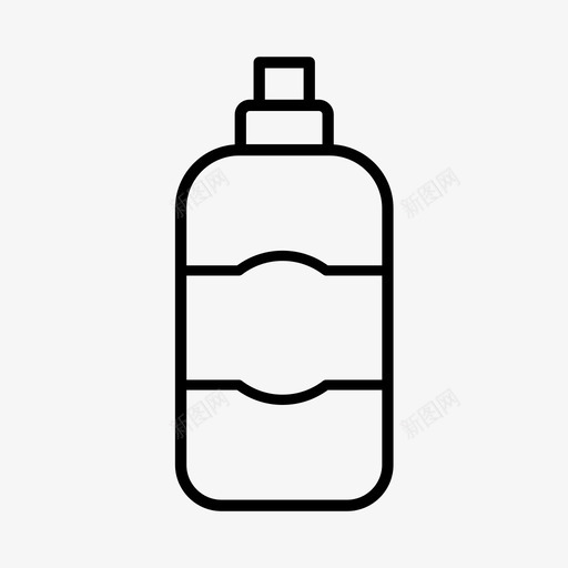 化妆品理发师理发店图标svg_新图网 https://ixintu.com 化妆品 头发 沙龙 理发师 理发店