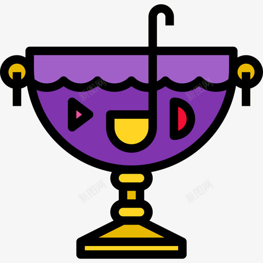 打孔聚会和庆祝6线性颜色图标svg_新图网 https://ixintu.com 打孔 线性颜色 聚会和庆祝6