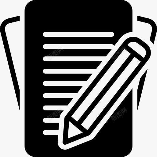 题词编舞作曲图标svg_新图网 https://ixintu.com 作曲 写作 编舞 重新编号 题词
