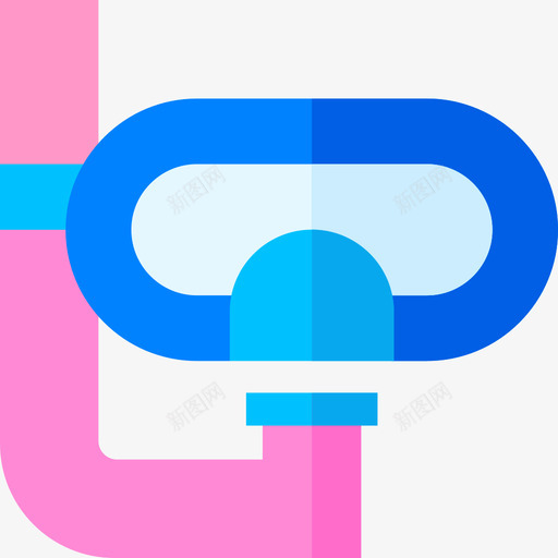 浮潜水上公园6号公寓图标svg_新图网 https://ixintu.com 公寓 水上公园6号 浮潜