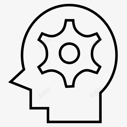 智能逻辑机器学习敏锐图标svg_新图网 https://ixintu.com 智能 机器学习敏锐 逻辑