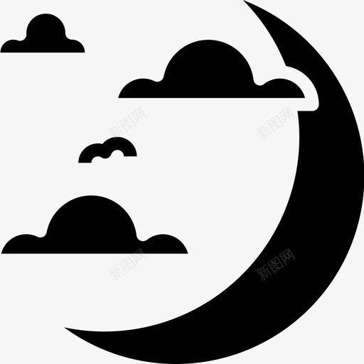 晚上万圣节125加油图标svg_新图网 https://ixintu.com 万圣节125 加油 晚上