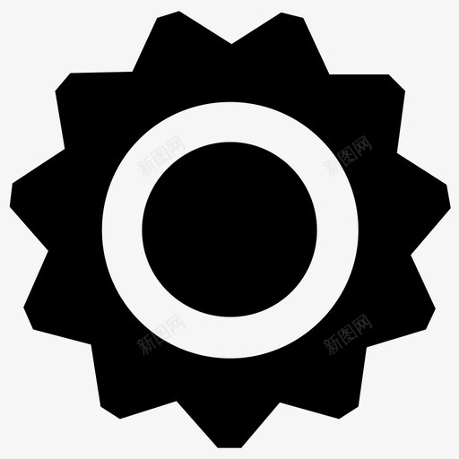 cogs配置编辑图标svg_新图网 https://ixintu.com cogs 工作 系统 编辑 设置 配置