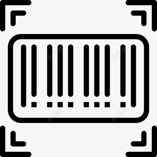 条形码购物126线性图标svg_新图网 https://ixintu.com 条形码 线性 购物126