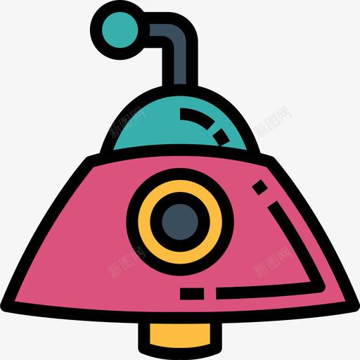 不明飞行物外星人不明飞行物3线性颜色图标svg_新图网 https://ixintu.com 不明飞行物 外星人不明飞行物3 线性颜色