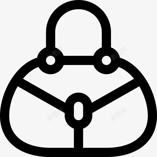 手提包秋装12件直线型图标svg_新图网 https://ixintu.com 手提包 直线型 秋装12件