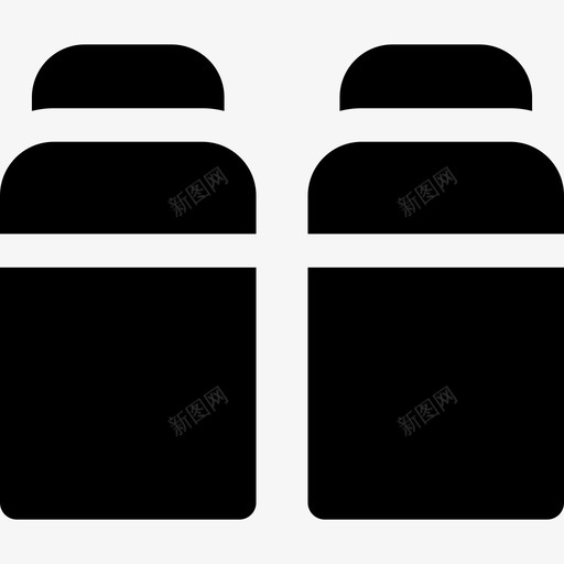 盐和胡椒烧烤8填充图标svg_新图网 https://ixintu.com 填充 烧烤8 盐和胡椒