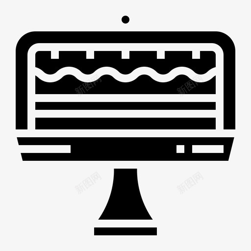 代表蛋糕面包师面包房图标svg_新图网 https://ixintu.com 代表蛋糕 面包师 面包房 餐厅