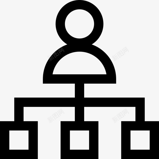 老板升职9直系人图标svg_新图网 https://ixintu.com 升职9 直系人 老板