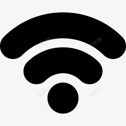 Wifi信号房地产70已填充图标svg_新图网 https://ixintu.com Wifi信号 已填充 房地产70