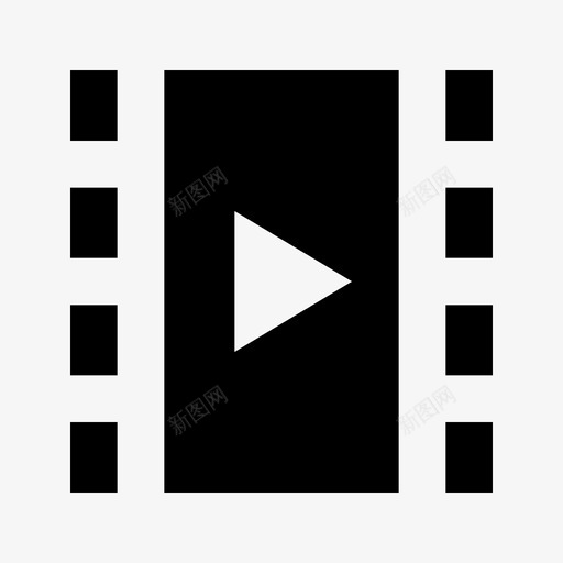 电影电影院剪辑图标svg_新图网 https://ixintu.com 剪辑 播放 电影 电影院 视频 音频视频