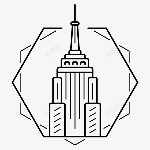 企业商务大厦公司图标svg_新图网 https://ixintu.com 企业 公司 办公室 商务大厦
