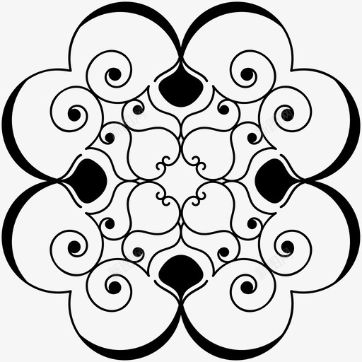 装饰边框经典框架图标svg_新图网 https://ixintu.com 不同风格的设计元素集合 刺绣设计 经典框架 装饰元素 装饰设计 边框设计