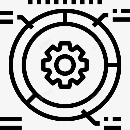 设置业务管理30线性图标svg_新图网 https://ixintu.com 业务管理30 线性 设置