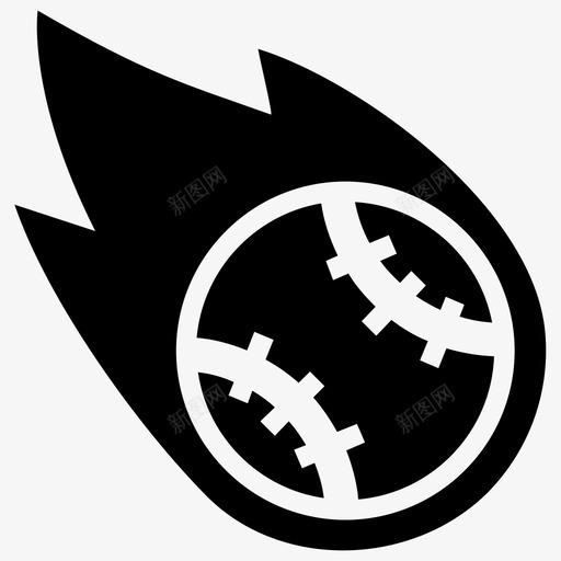球棒球球员图标svg_新图网 https://ixintu.com 回合 团队 棒球 球 球员 运动