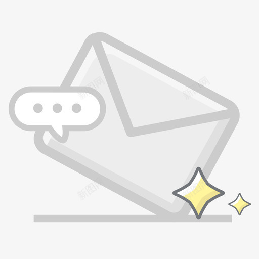 未读-空消息-01svg_新图网 https://ixintu.com 未读-空消息-01