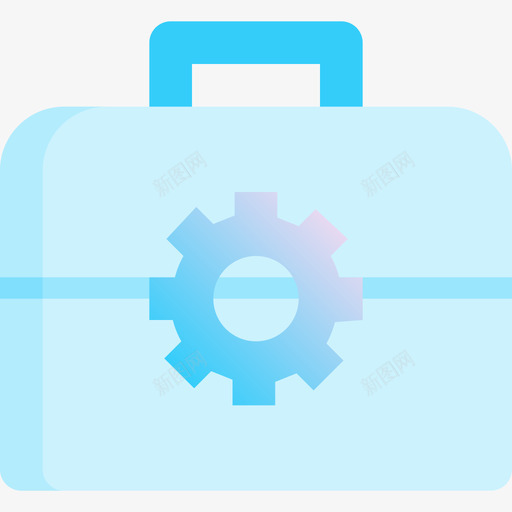 工具箱家庭维修3蓝色图标svg_新图网 https://ixintu.com 家庭维修3 工具箱 蓝色