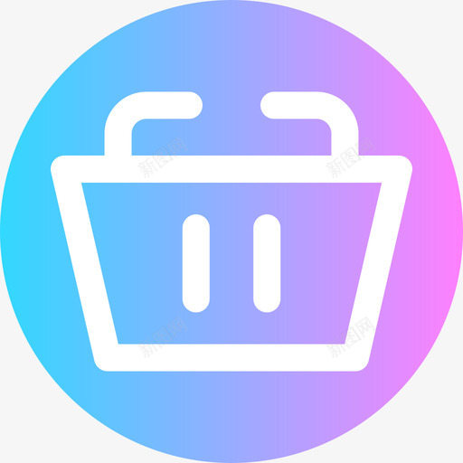 购物篮电子商务98循环图标svg_新图网 https://ixintu.com 循环 电子商务98 购物篮