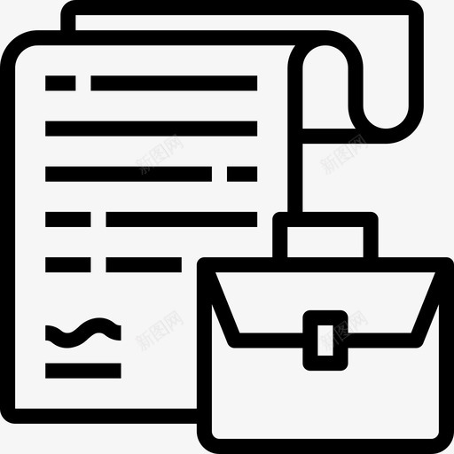 投资组合企业管理30线性图标svg_新图网 https://ixintu.com 企业管理30 投资组合 线性