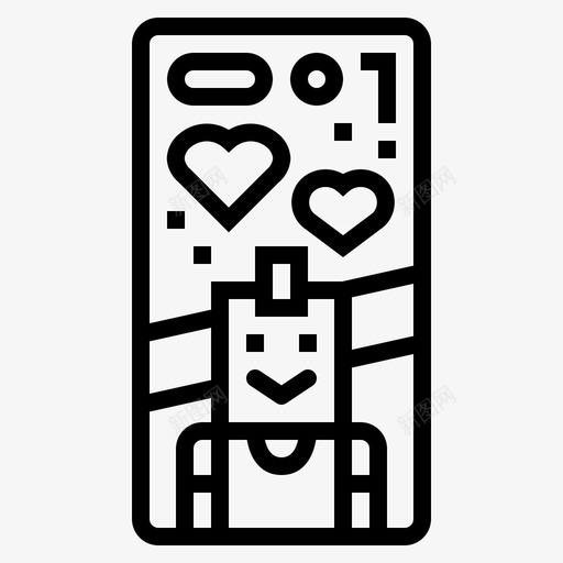 手机套品牌手机图标svg_新图网 https://ixintu.com 品牌 手机 手机套 智能手机 粉丝俱乐部
