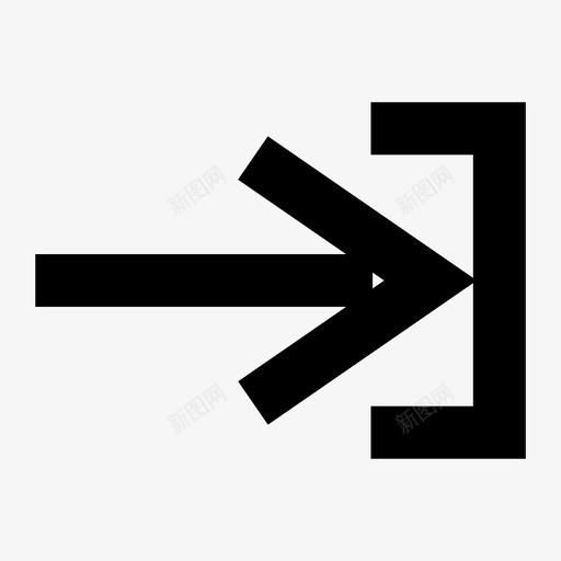 右方向跟随前进图标svg_新图网 https://ixintu.com 下一步 前 前进 右方向 后 向右箭头 继续 跟随