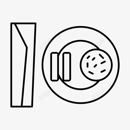 食物咖啡馆餐厅图标svg_新图网 https://ixintu.com 咖啡薄 咖啡馆 米饭 索斯 食物 餐厅