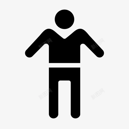父亲照顾者男性图标svg_新图网 https://ixintu.com 健康援助固体风格 提供者 照顾者 父亲 男性