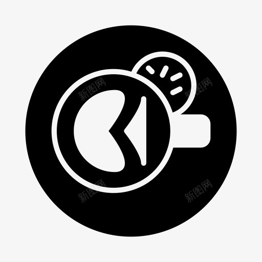 拿铁咖啡饮料图标svg_新图网 https://ixintu.com 咖啡 拿铁 食物 餐厅 饮料