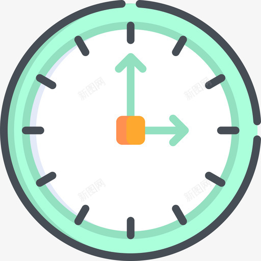 时钟startups12双色图标svg_新图网 https://ixintu.com startups12 双色 时钟
