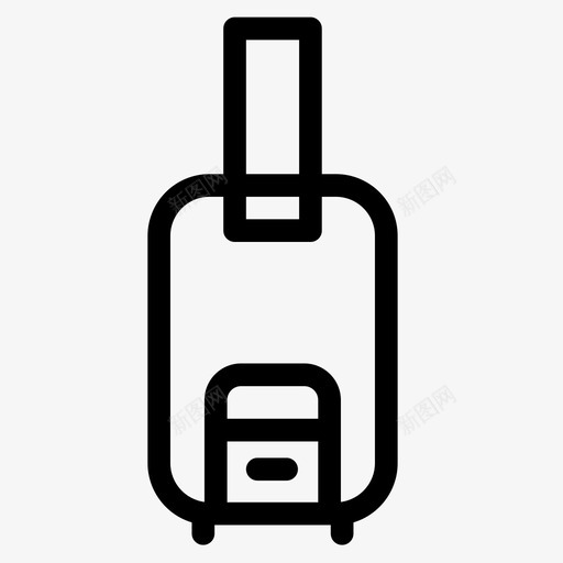 行李酒店131轮廓图标svg_新图网 https://ixintu.com 行李 轮廓 酒店131