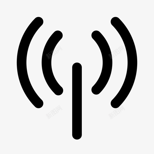 热点工具实用程序图标svg_新图网 https://ixintu.com wifi 公用线路 实用程序 工具 热点