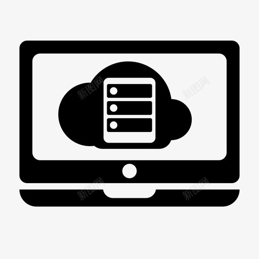 远程工作区云自由职业者图标svg_新图网 https://ixintu.com mac 云 服务器 自由职业者 远程工作区