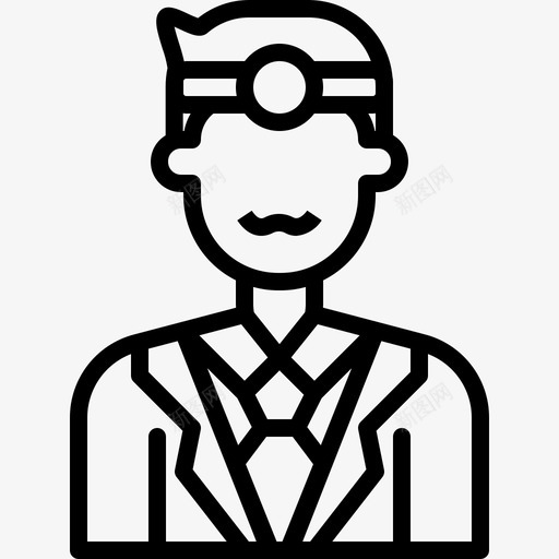 医生化身职业图标svg_新图网 https://ixintu.com 化身 医生 医院 职业 角色