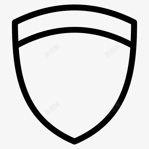 盾牌防御保护图标svg_新图网 https://ixintu.com 保护 安全 盾牌 防御