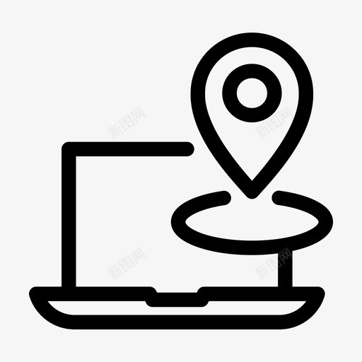 在线旅行登记入住电脑图标svg_新图网 https://ixintu.com 其他 在线旅行 延迟 旅行 电脑 登记入住 航班