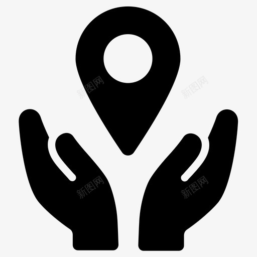 地址位置地图针图标svg_新图网 https://ixintu.com 位置 住所 地图针 地址 地点