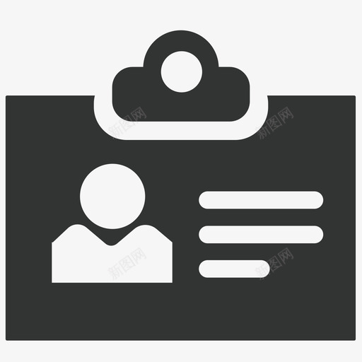 名片定制-01svg_新图网 https://ixintu.com 名片定制-01 单色 精美 方正