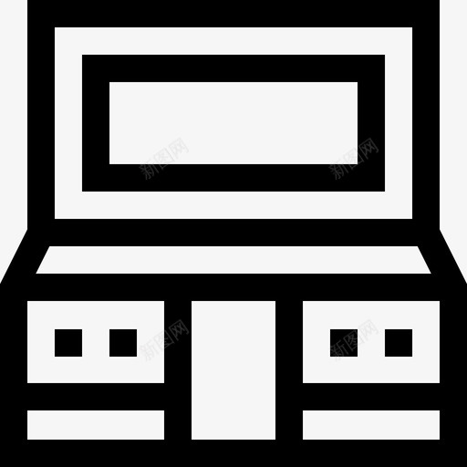 超级计算机疯狂科学6线性图标svg_新图网 https://ixintu.com 疯狂科学6 线性 超级计算机