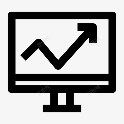 进度收入业务图表图标svg_新图网 https://ixintu.com 业务 业务集合4个概要 图表 增长 进度收入